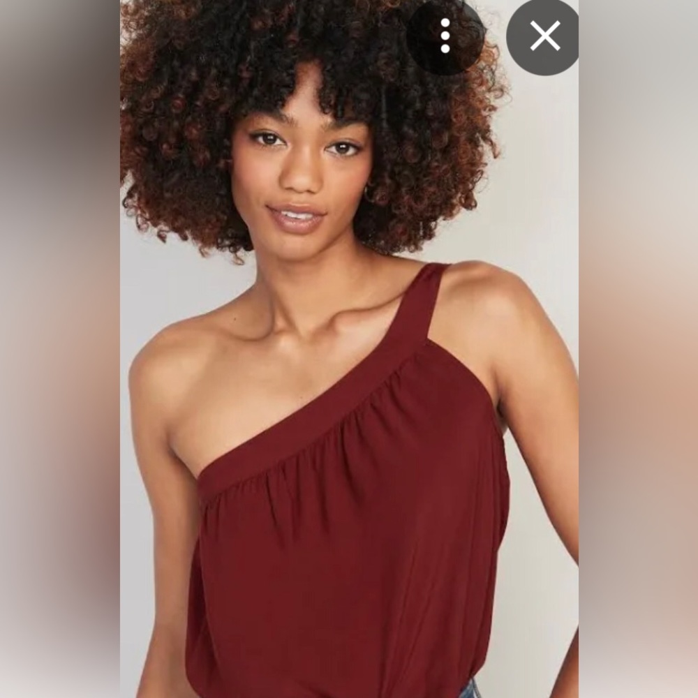 Old Navy One Shoulder Blouse